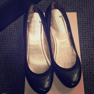 BCBG Mary Jane wedge shoe